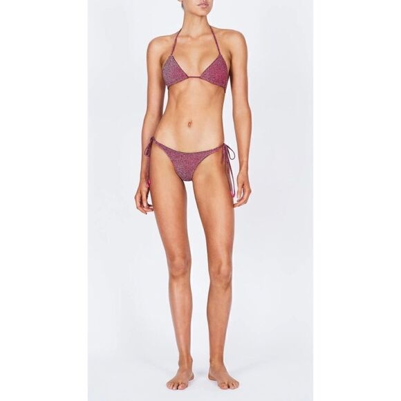 TRIANGL STEVIE GRAPE SPARKLE SET NO BAG NEW WITH TAGS - Picture 5 of 7